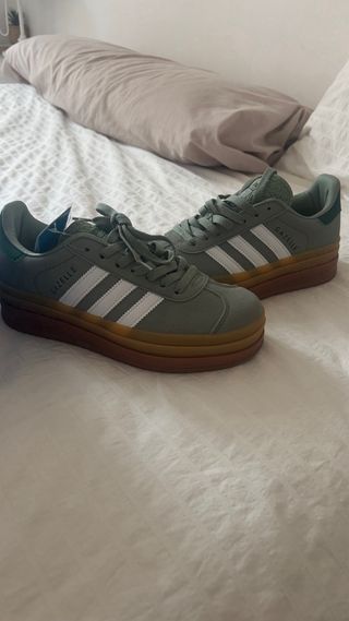 Adidas Gazelle Verde Pastel Talla 37