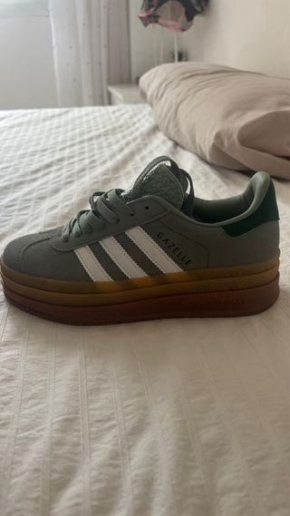 Adidas Gazelle Verde Pastel Talla 37