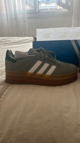 Adidas Gazelle Verde Pastel Talla 37