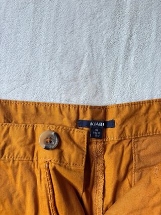 Pantalones cortos Kiabi naranjas