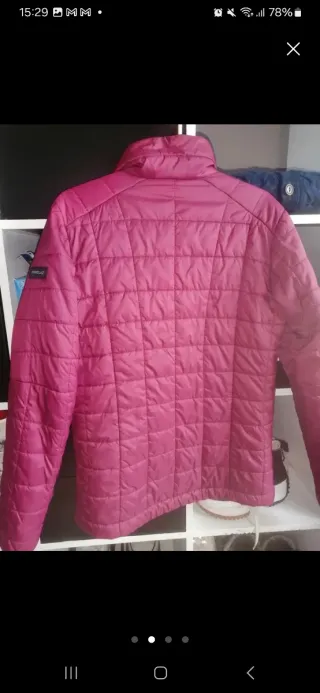 Plumífero Decathlon Granate Talla M