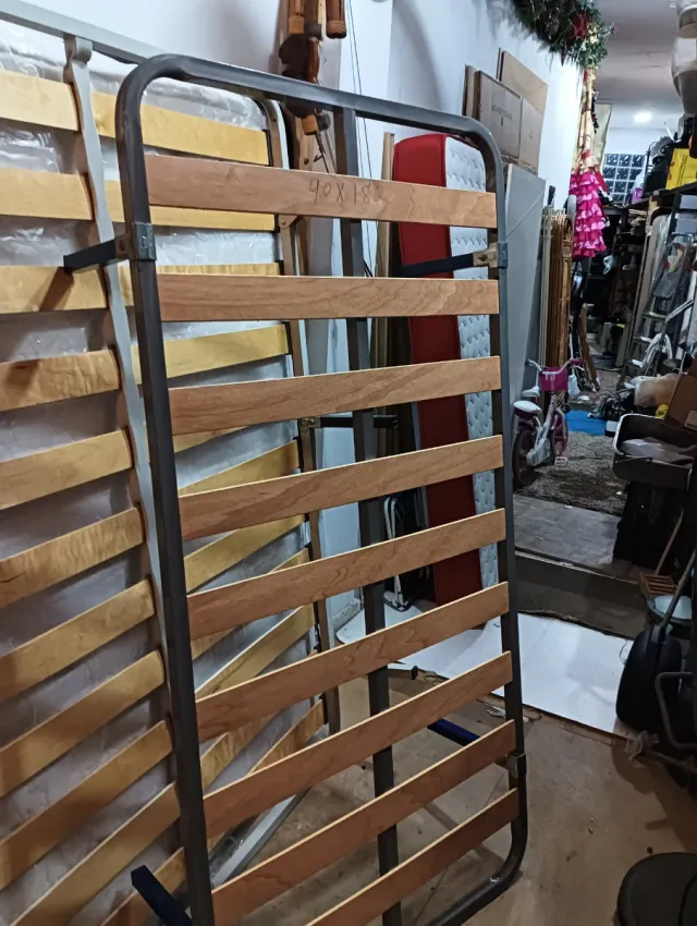 Somier 90x190 Metal y Madera