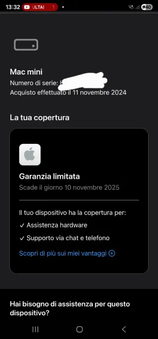 Mac Mini M2 8GB/256GB