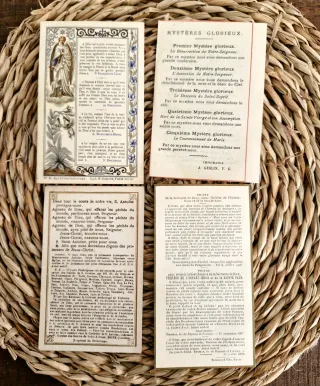 Lote religioso antiguo (1895–1958, Francia)