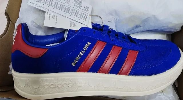 Zapatillas Adidas Barcelona Azul/Rojo