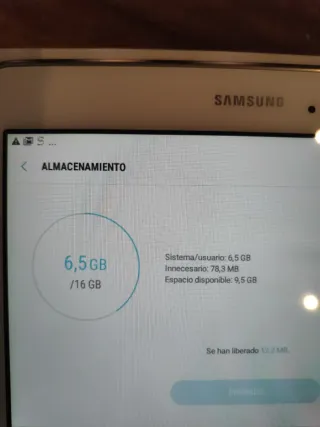 Samsung Galaxy Tab A Blanca