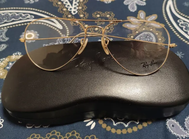 Montura Ray-Ban Aviator Dorada