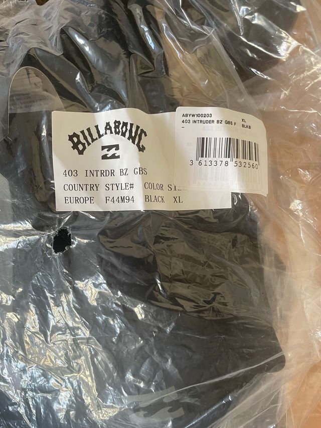 Neopreno de surf Billabong 4/3mm Hombre