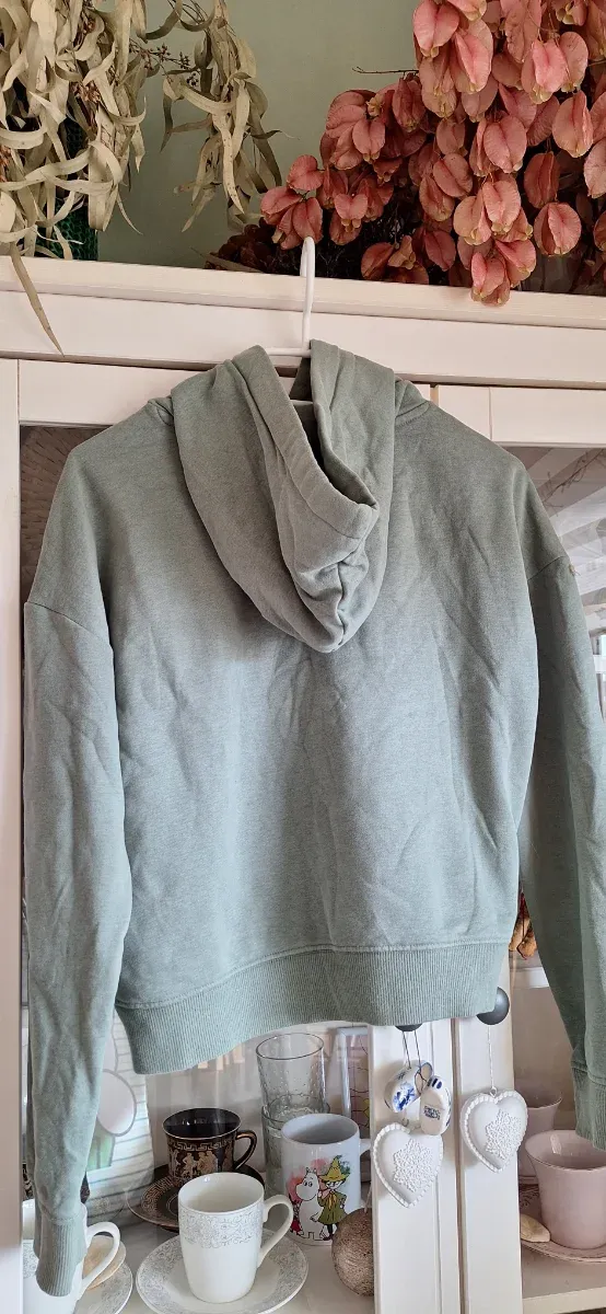 Sudadera verde oliva niña 13-14 años