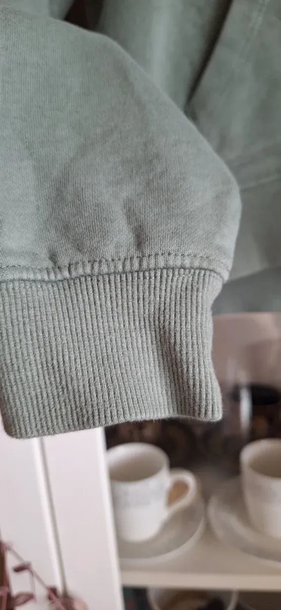 Sudadera verde oliva niña 13-14 años