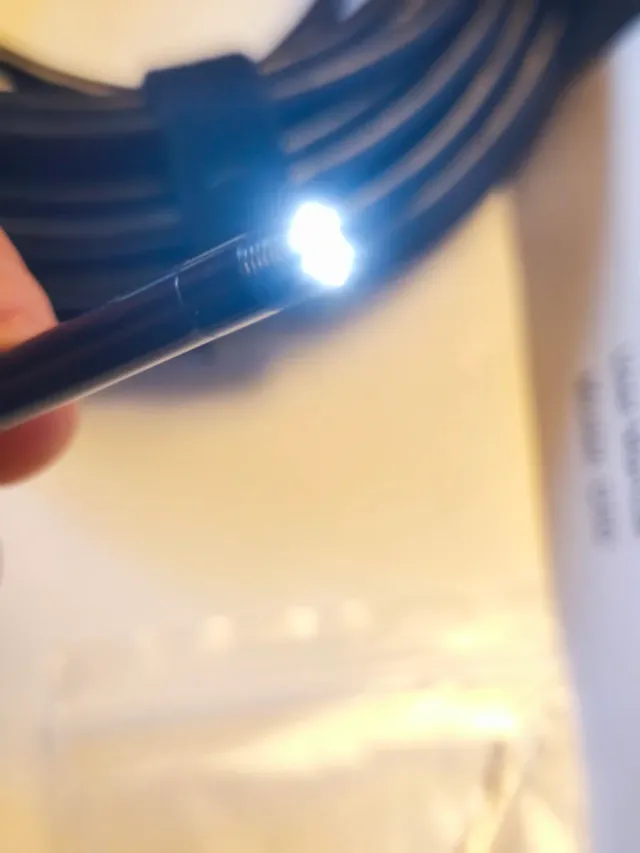 Telecamera endoscopica con schermo via cavo da 10 metri