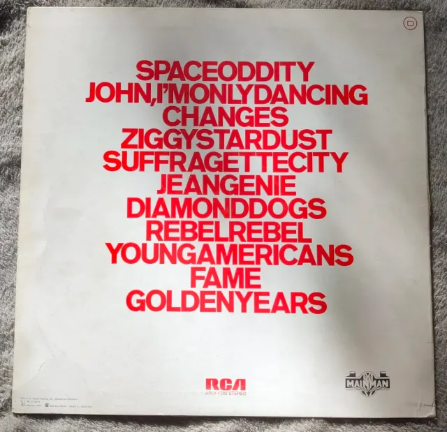 ChangesOneBowie - vinilo 1976 España