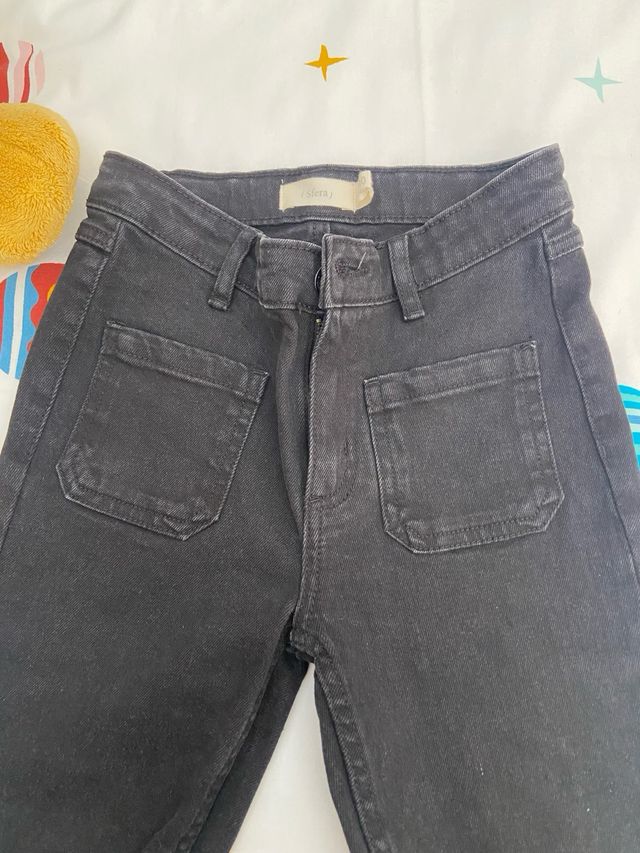 Pantalón vaquero negro Sfera niña, sin usar