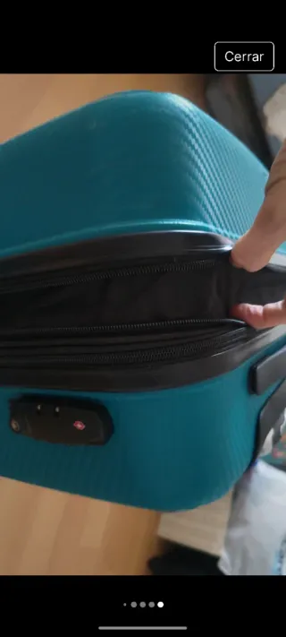 Maleta mediana trolley Airport azul