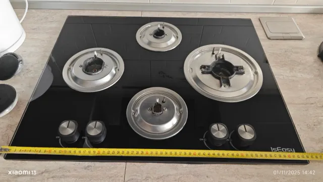 Piano cottura a gas IsEasy