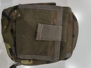 Bolsillo Táctico Pixelado Molle Verde