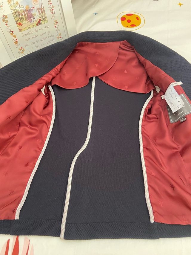 Chaqueta niño marino evento. marca Coconut