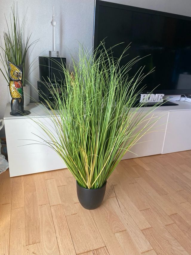 Planta artificial hierba