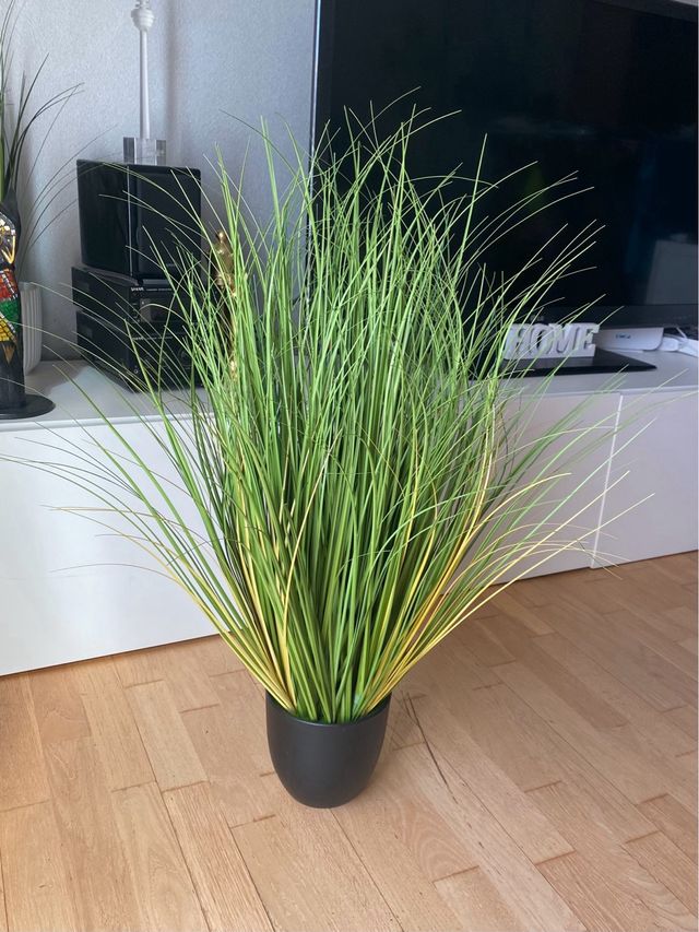 Planta artificial hierba