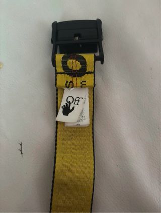 Cintura Off-White Gialla