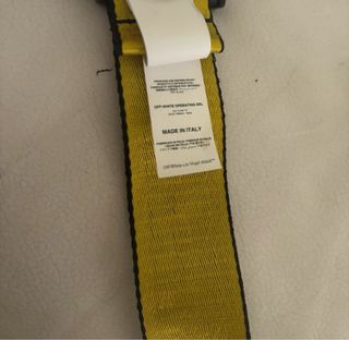 Cintura Off-White Gialla