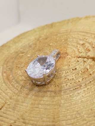 Colgante Plata y Moisanita