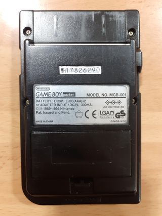 Game boy pocket nintendo 