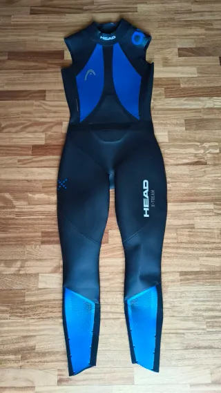 Traje de neopreno natación HEAD 4-3-2mm. Talla M.