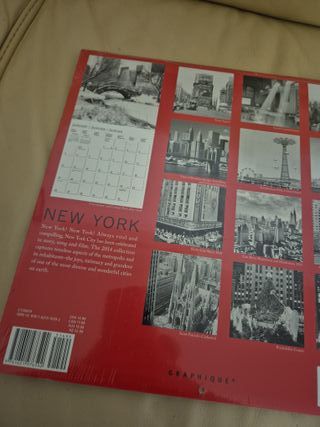 Calendario New York 16 Mesi 2014 Grafhique