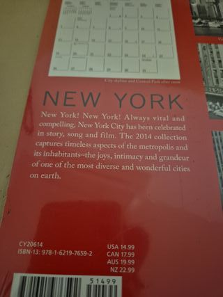 Calendario New York 16 Mesi 2014 Grafhique