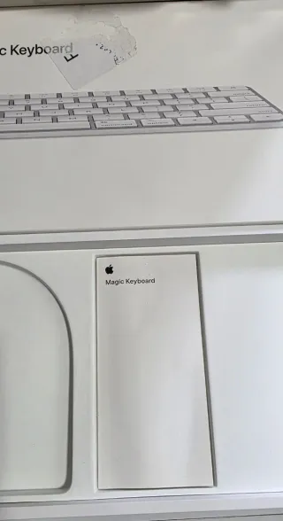 Teclado Apple Magic Keyboard Plata/Blanco