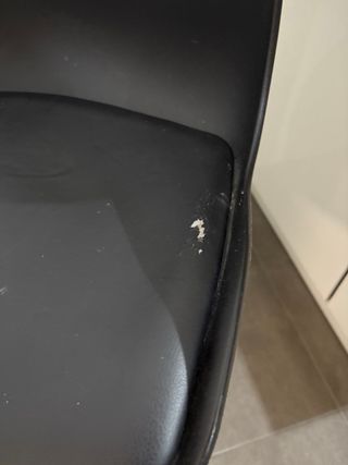 2 Taburetes de cocina negro