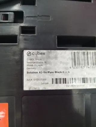 2 Sillas Cybex Pallas 2 fix con Isofix Grupo 2/3