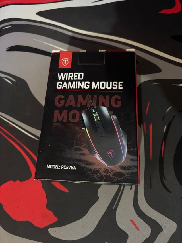 Mouse Gaming PicTek RGB Nero
