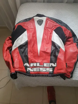 Chaqueta Moto Piel Arlen Ness Talla M