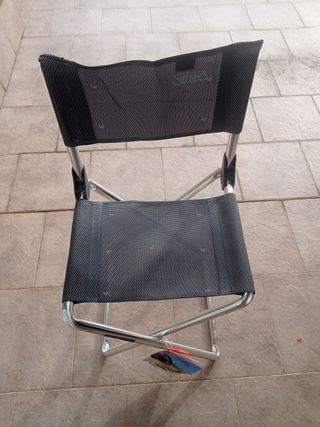 Silla Crespo Plegable Respaldo Aluminio