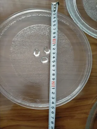 Platos de cristal para microondas
