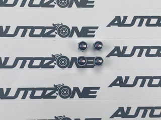 Tapones BMW M grises para válvula de rueda