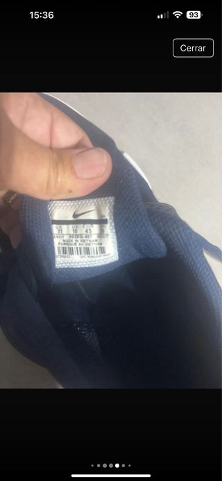 Scarpe Nike blu/bianche da uomo