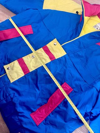 Chaqueta Retro Color Block 80s/90s Unisex