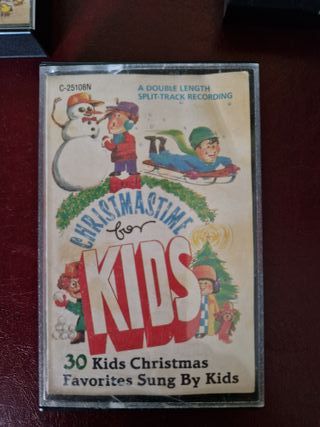 Tres casetes infantiles en inglés