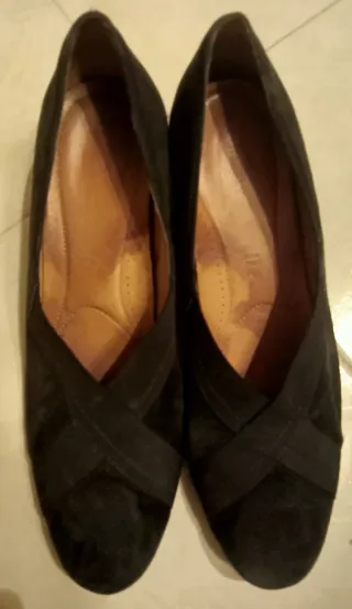 Scarpe Stonefly #40 in pelle come nuove con zeppa 