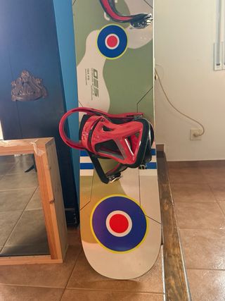 Tabla de Snow con Fijaciones