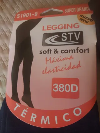Set di 2 leggings e collant termici STV