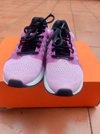 Zapatillas Running Nike Mujer Rosa y Negra