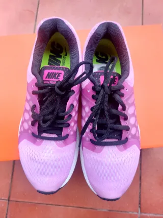 Zapatillas Running Nike Mujer Rosa y Negra