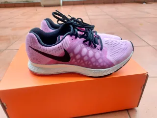Zapatillas Running Nike Mujer Rosa y Negra