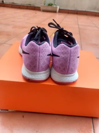 Zapatillas Running Nike Mujer Rosa y Negra