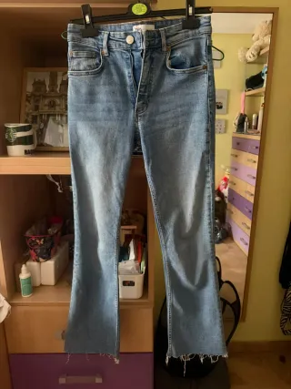 Pantalón flare Zara Talla 36