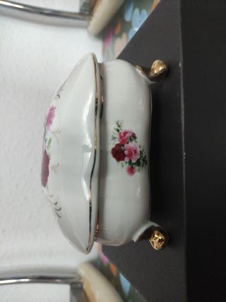 Astucci per gioielli in porcellana con fiori